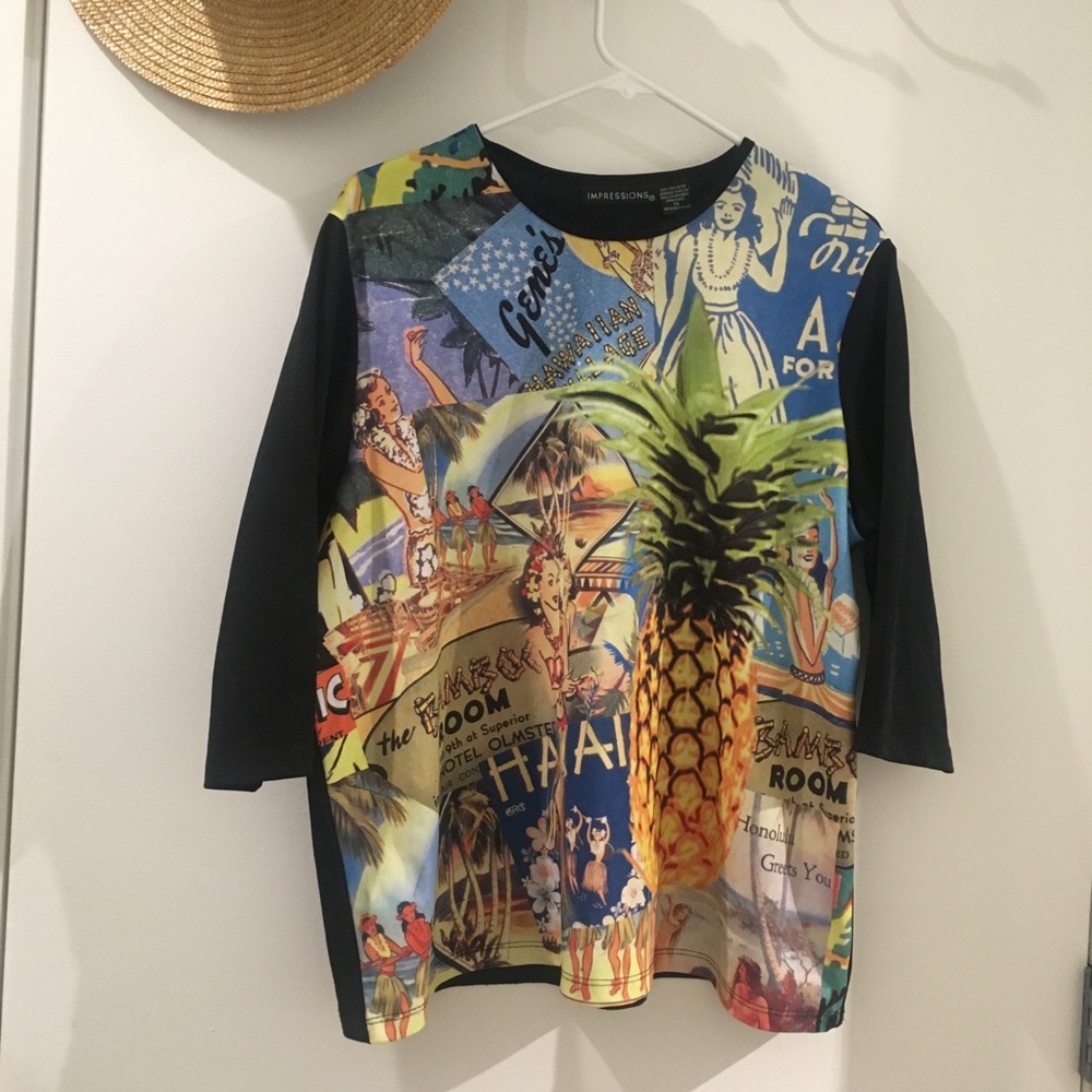 Hawaii, soft, vintage style